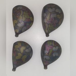 4 Trident Golf heads Floral Edition New